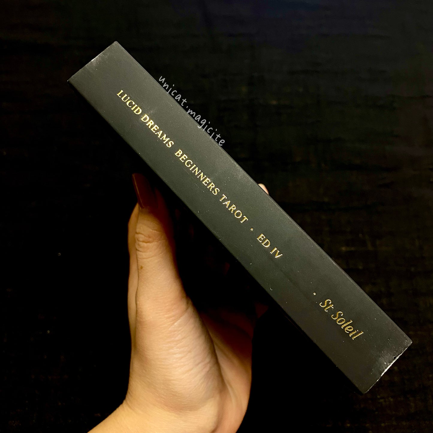 Lucid Dreams' Beginners Tarot Deck • Ed. IV • Black Edition• 🌟