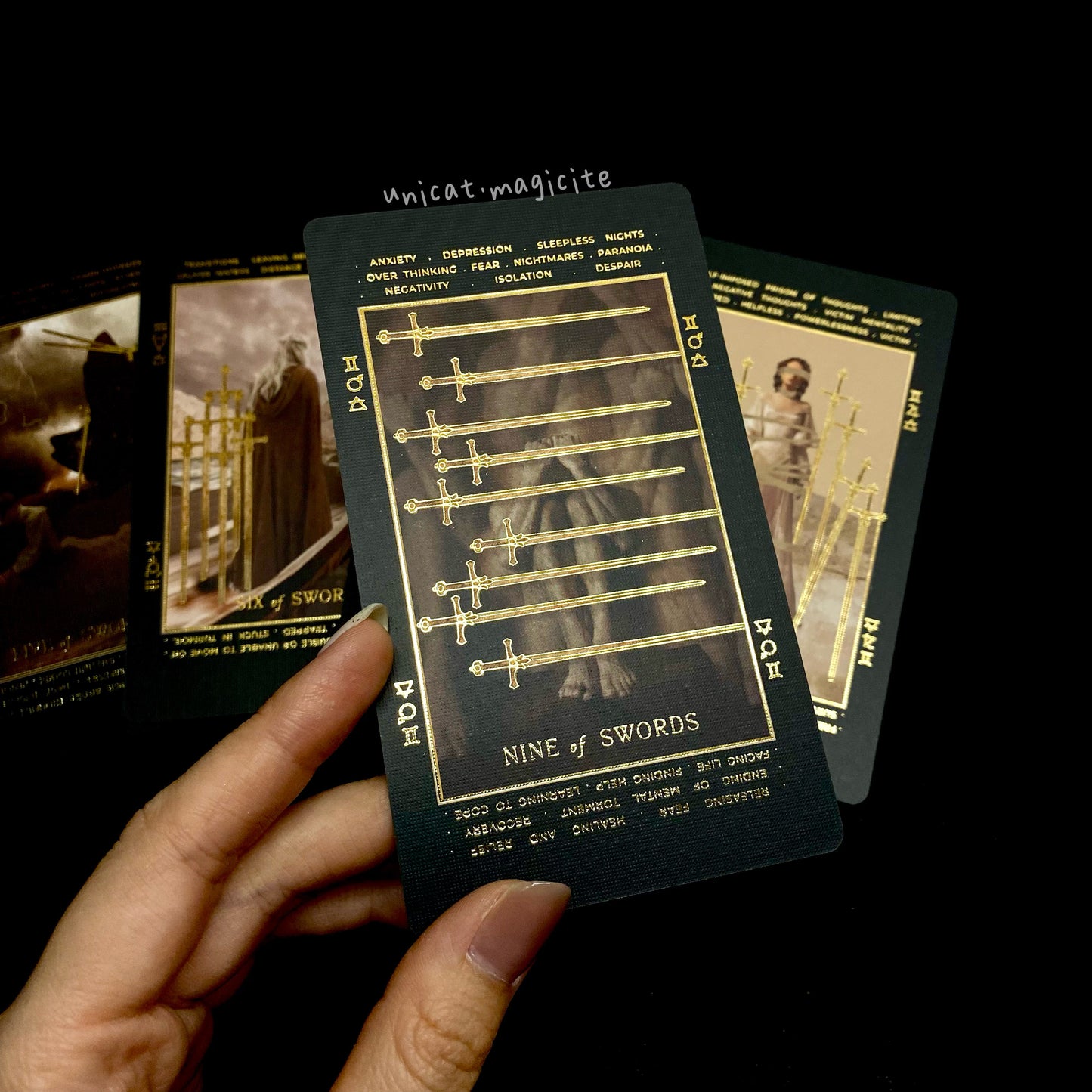 Lucid Dreams' Beginners Tarot Deck • Ed. IV • Black Edition• 🌟
