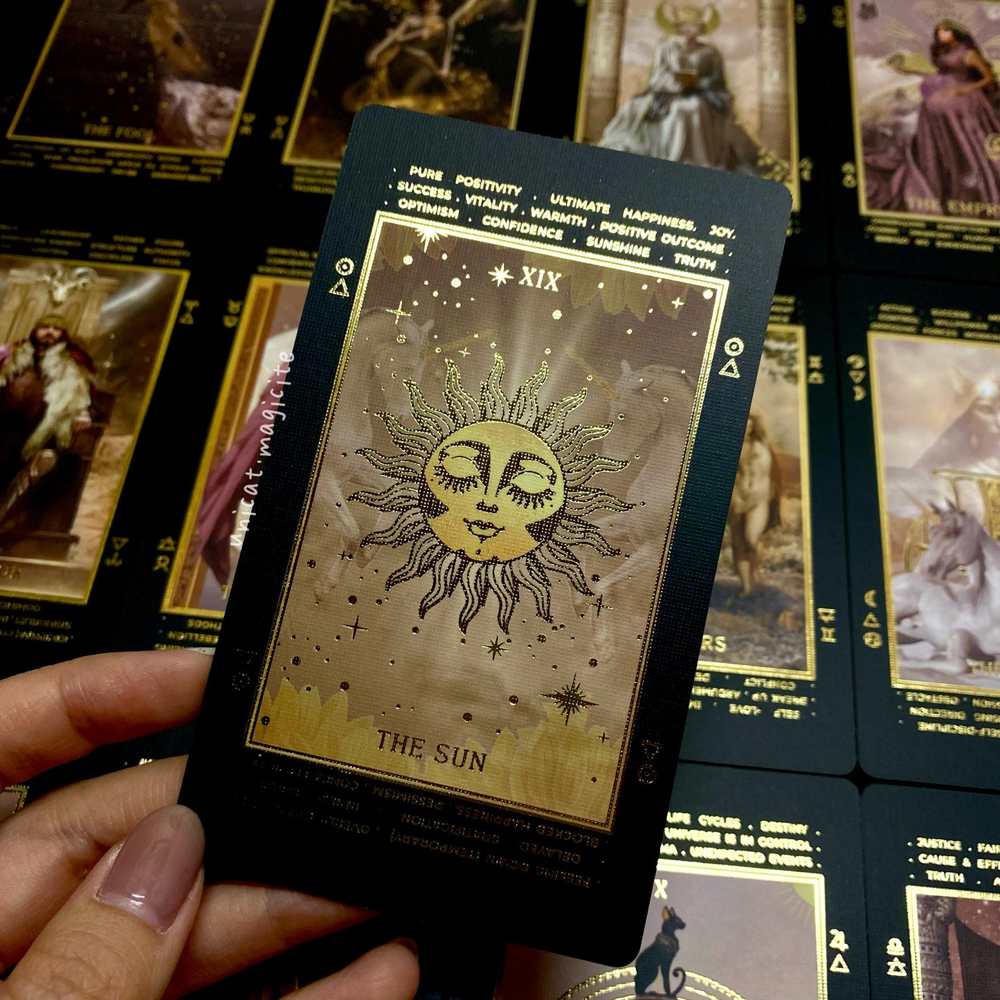 Lucid Dreams' Beginners Tarot Deck • Ed. IV • Black Edition• 🌟