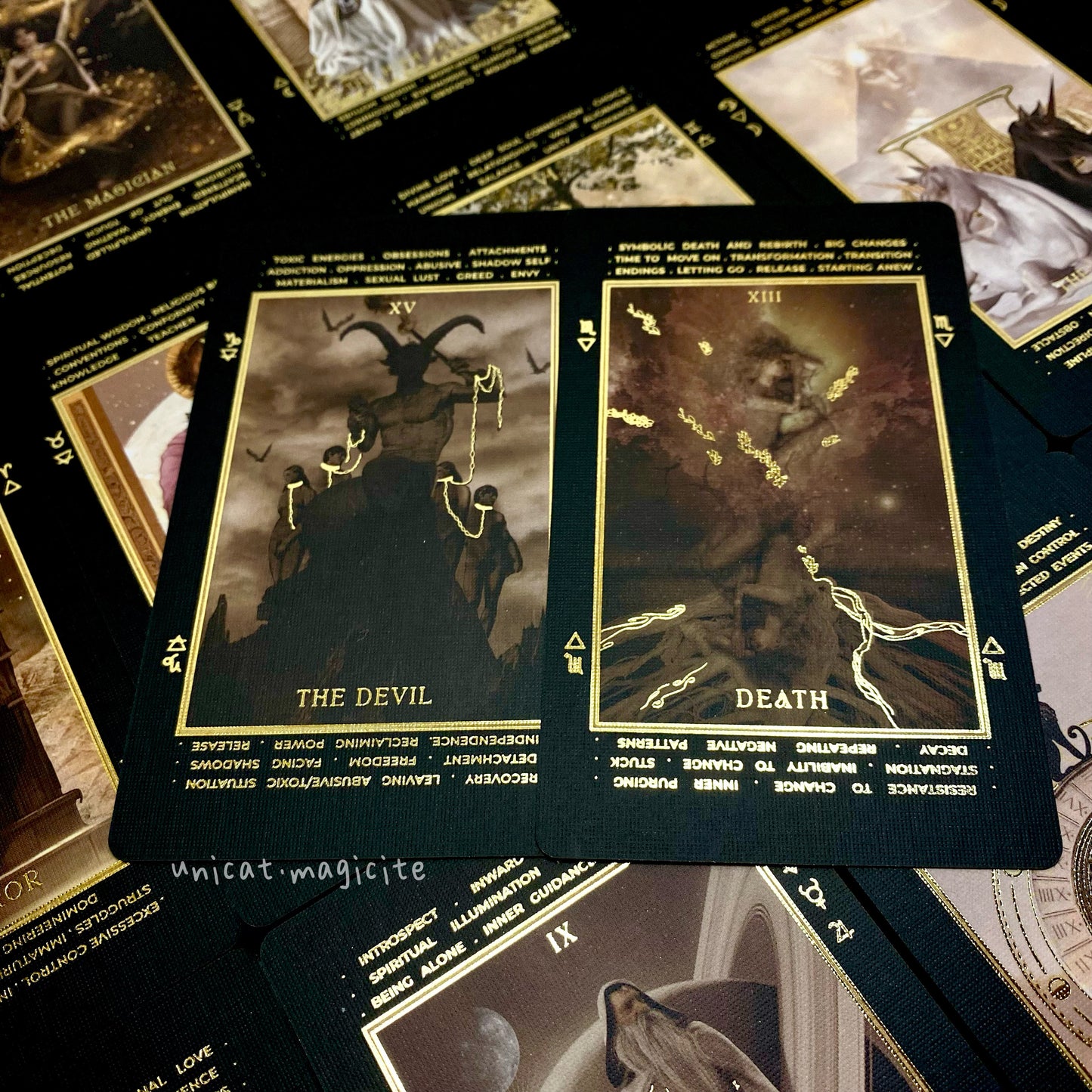 Lucid Dreams' Beginners Tarot Deck • Ed. IV • Black Edition• 🌟