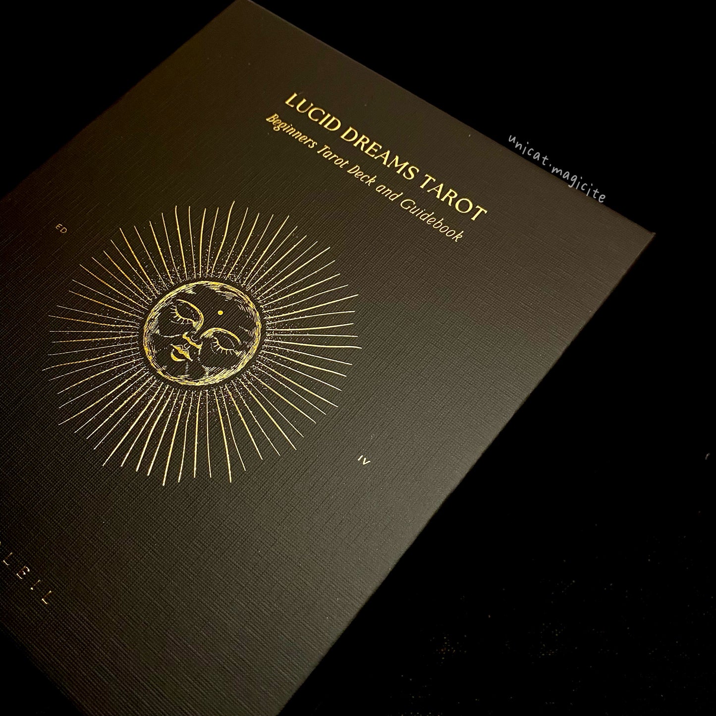 Lucid Dreams' Beginners Tarot Deck • Ed. IV • Black Edition• 🌟