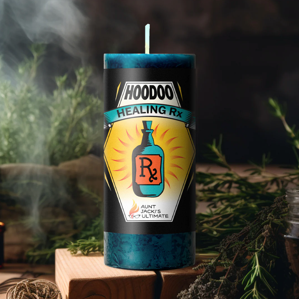 🧙🏻♀️Aunt Jacki's Hoodoo Healing Rx Candle 治療能量蠟燭