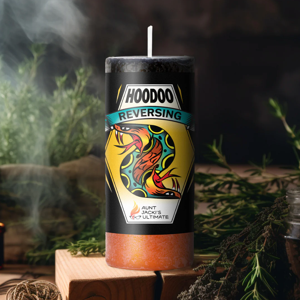 🧙🏻♀️Aunt Jacki's Hoodoo Reversing Candle 逆轉能量蠟燭