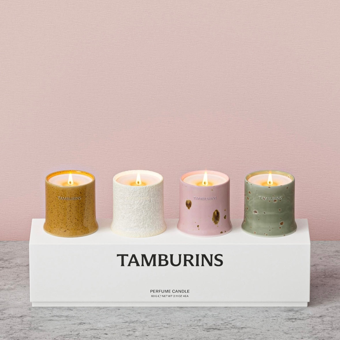 預訂- 🕯️TAMBURINS x JENNIE 香水蠟燭 - 60g x 4