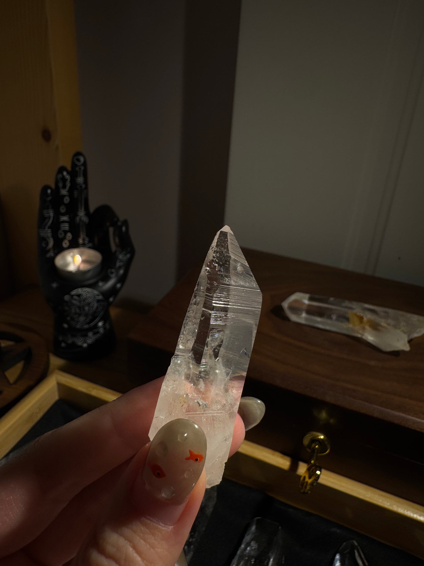 🇨🇴哥倫比亞列姆利亞水晶Lemurian Quartz - 23g (PB-010)