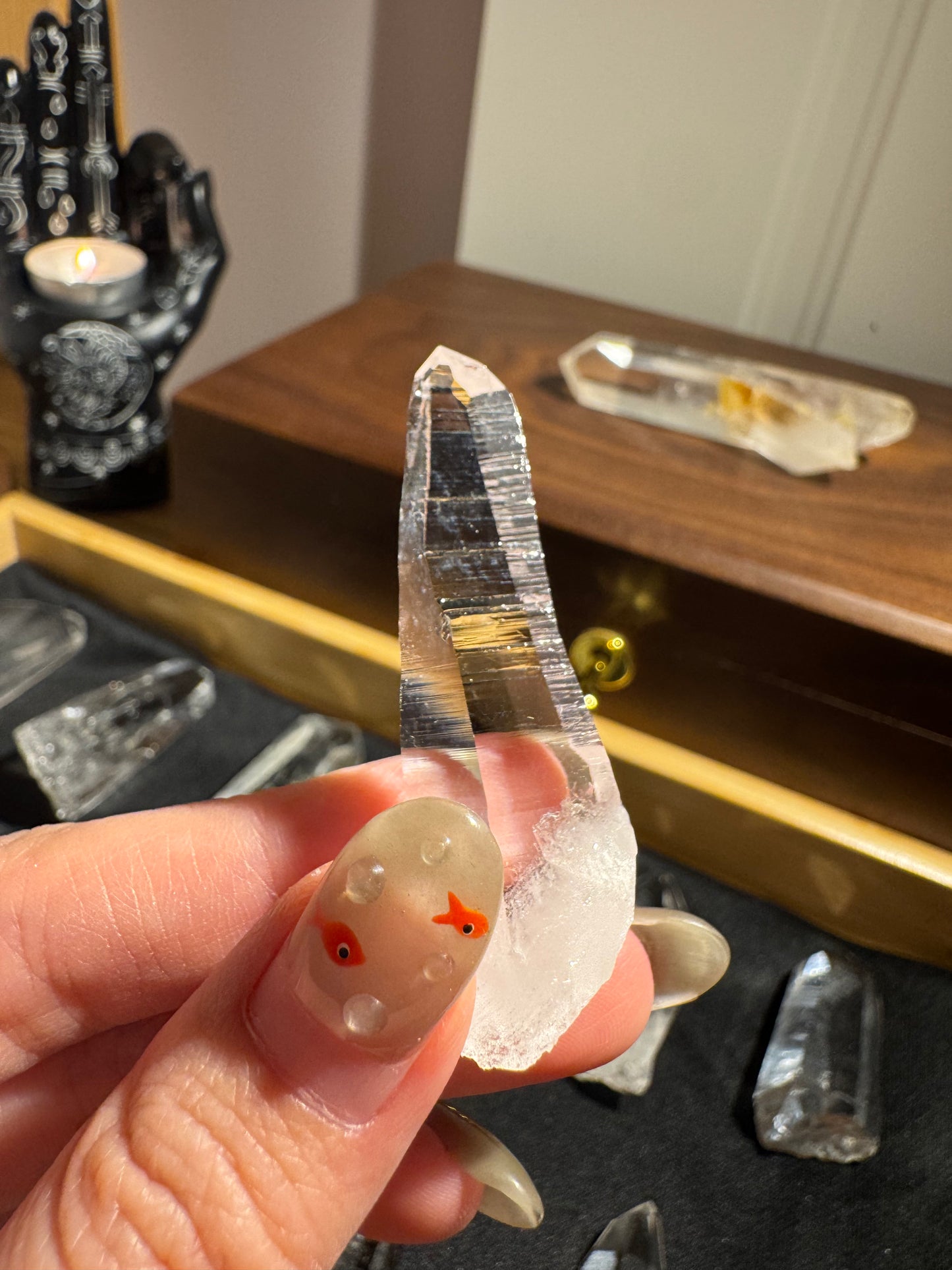 🇨🇴哥倫比亞列姆利亞水晶Lemurian Quartz - 14g (PB-015)