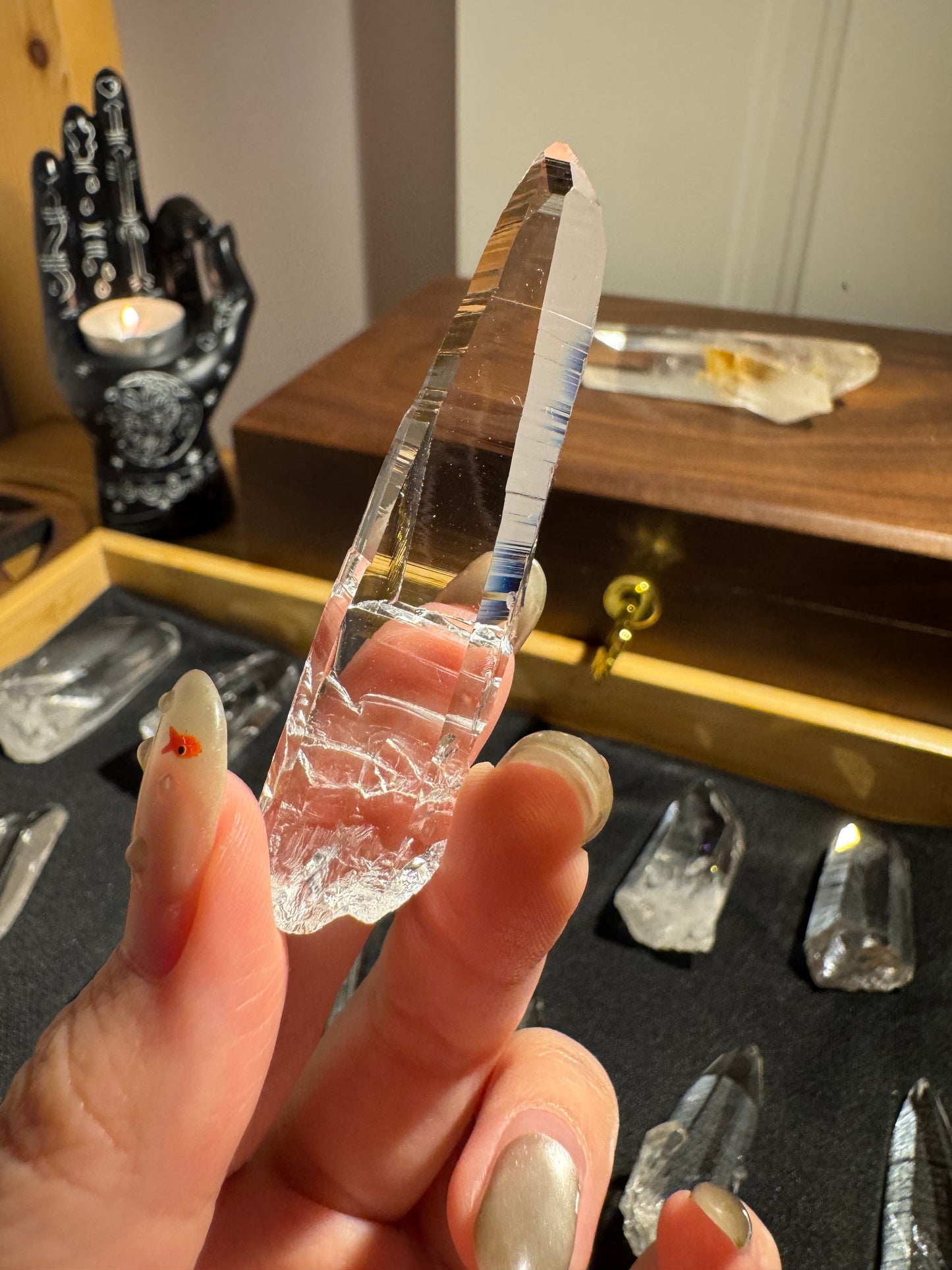 🇨🇴哥倫比亞列姆利亞水晶Lemurian Quartz - 13g (PB-017)