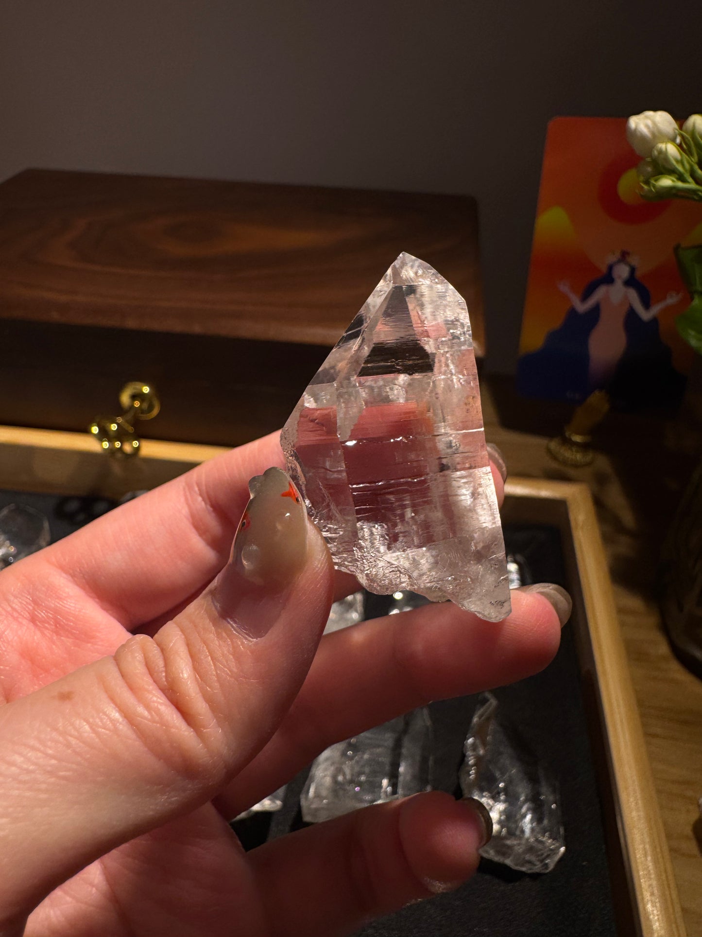 🇨🇴哥倫比亞列姆利亞水晶Lemurian Quartz - 34g (PB-050)