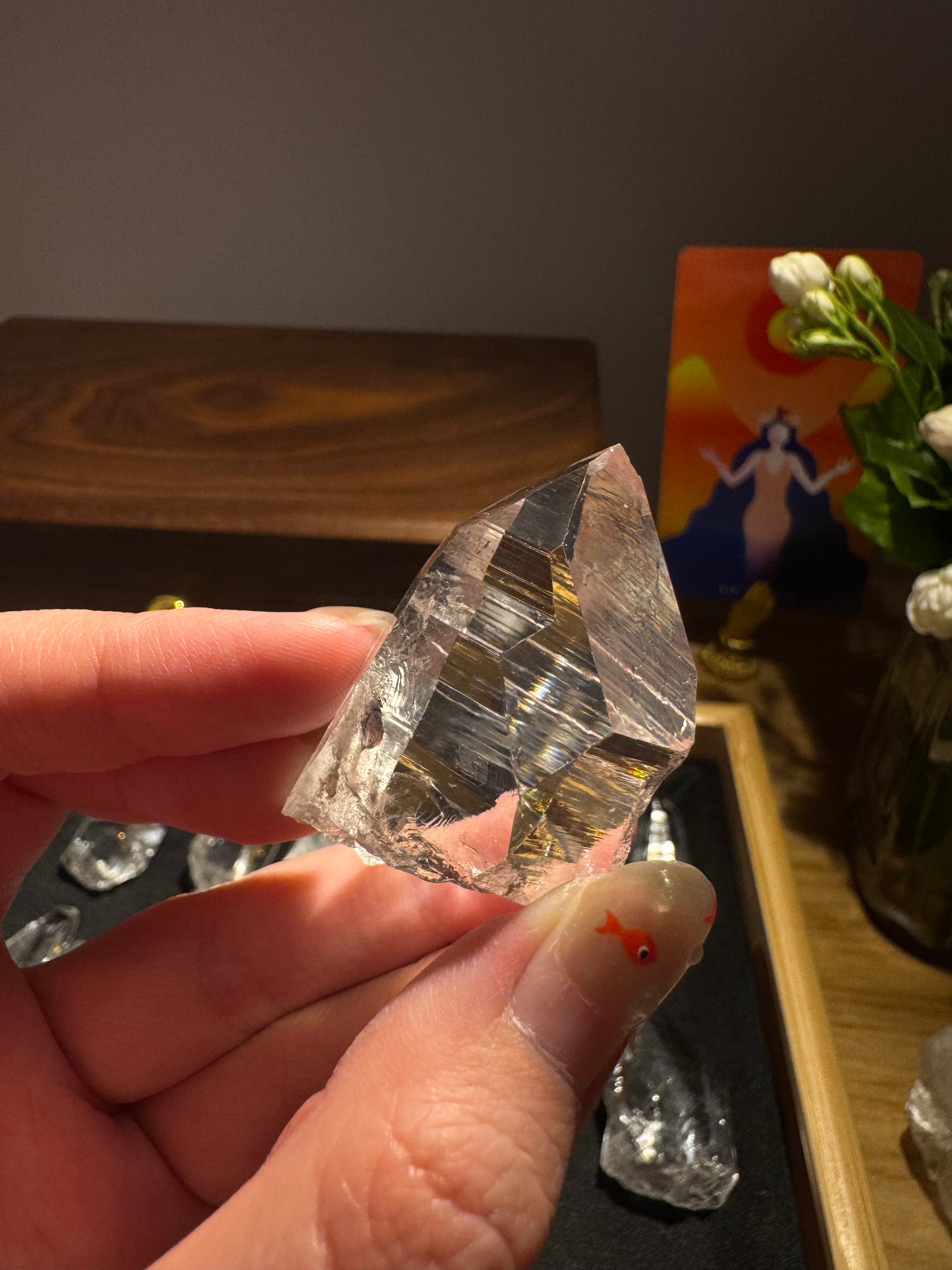 🇨🇴哥倫比亞列姆利亞水晶Lemurian Quartz - 34g (PB-050)