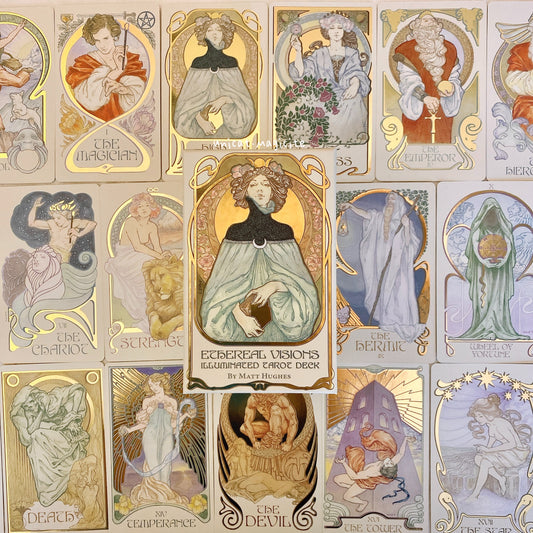 Ethereal Visions : An Illuminated Tarot Deck