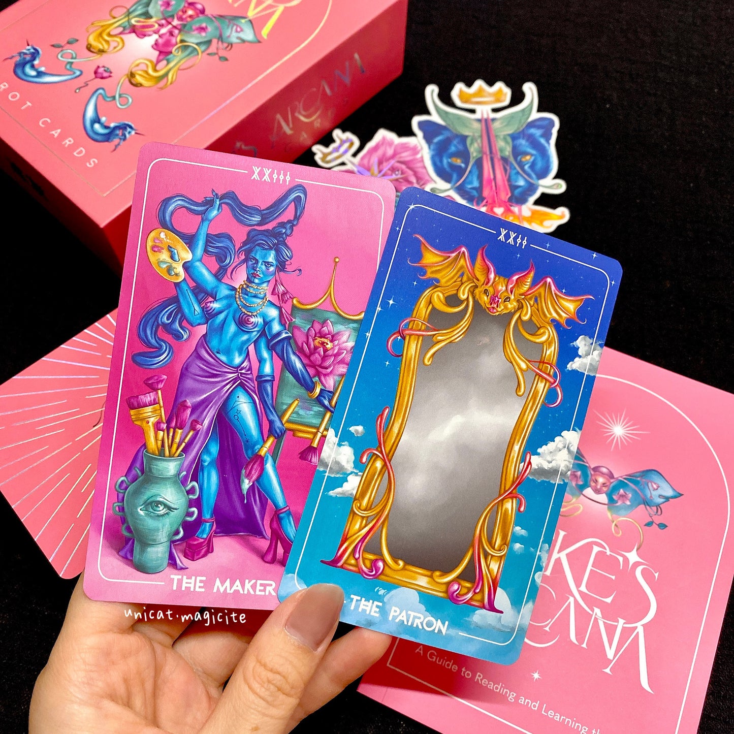 💖Zeke's Arcana Colourful Unique Tarot Card Deck