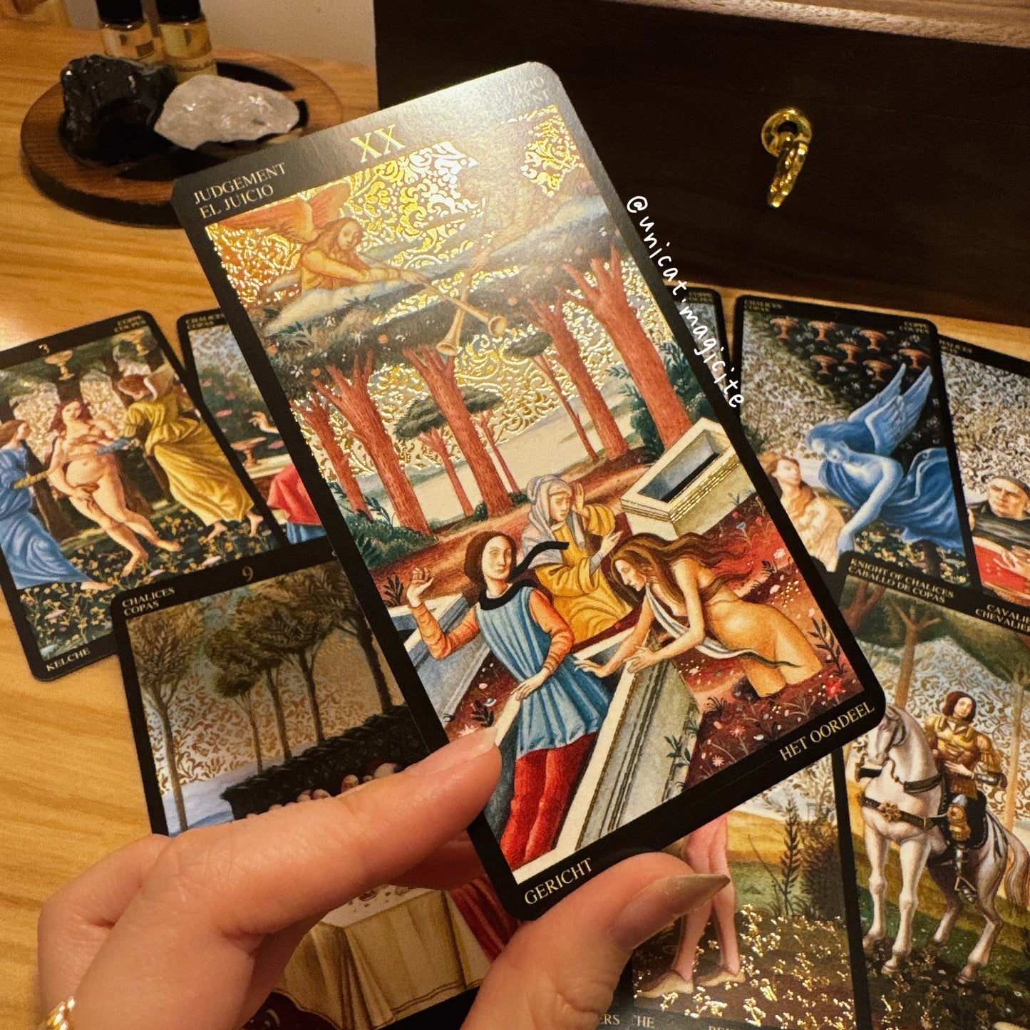 Golden Botticelli Tarot