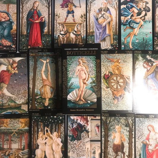 Golden Botticelli Tarot