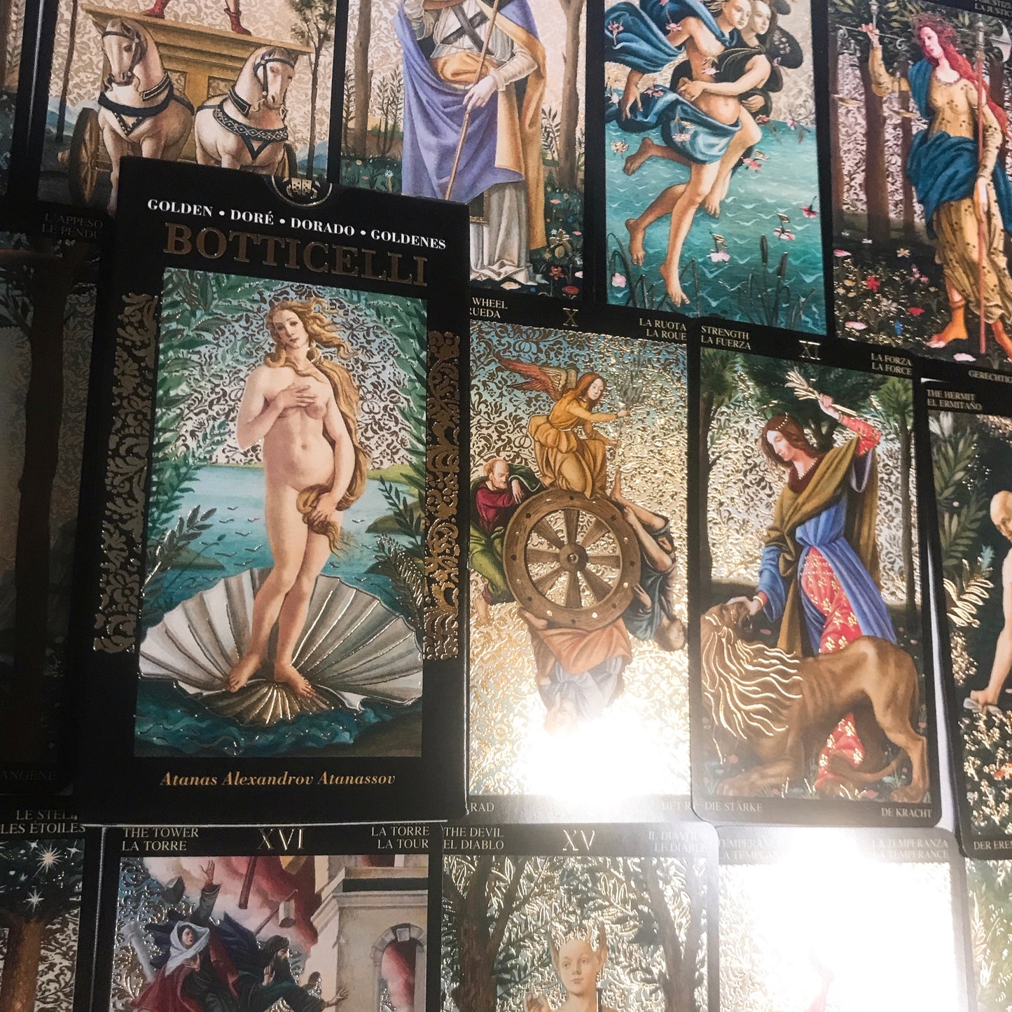 Golden Botticelli Tarot