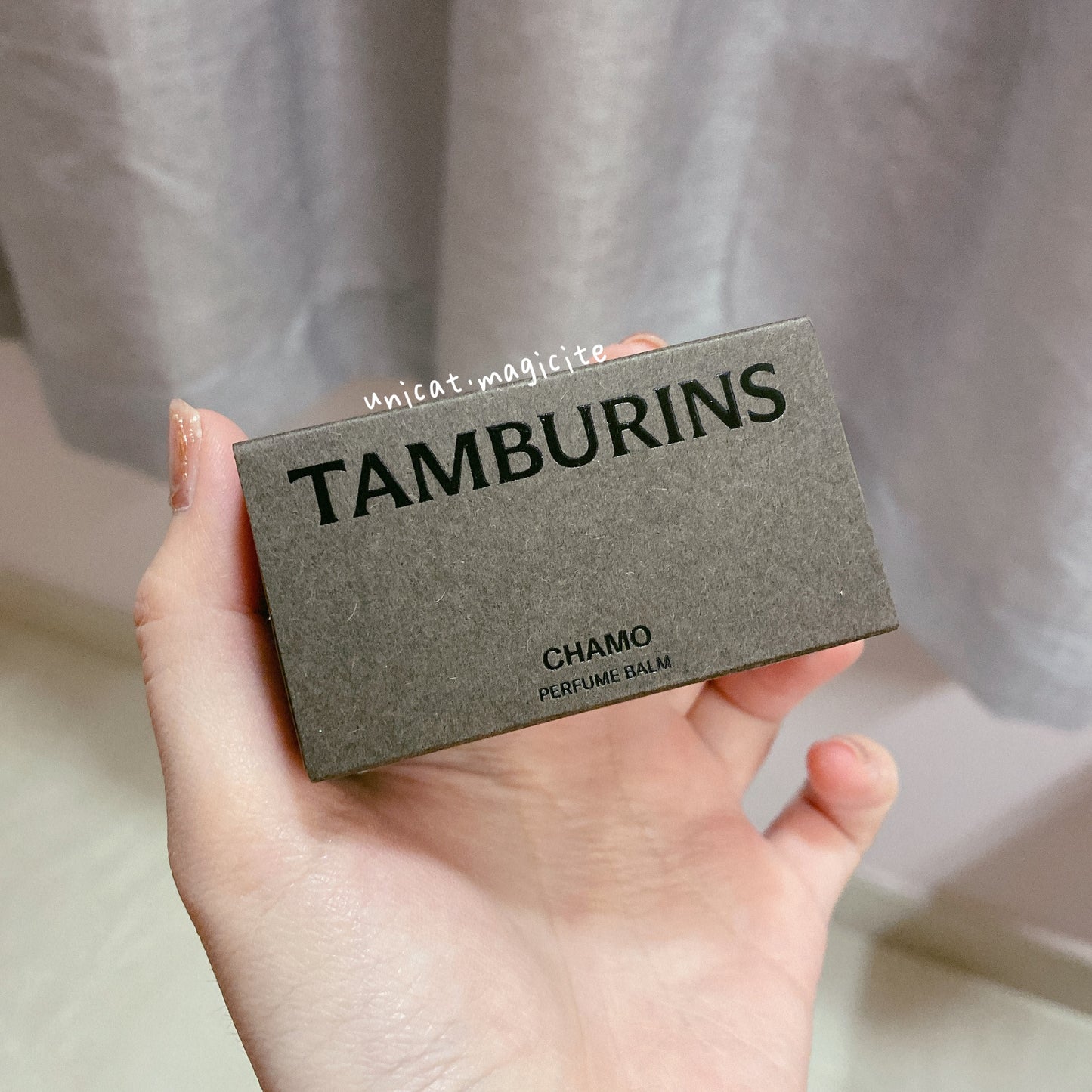 預訂 - [Tamburins固體香水膏] - CHAMO⚫️