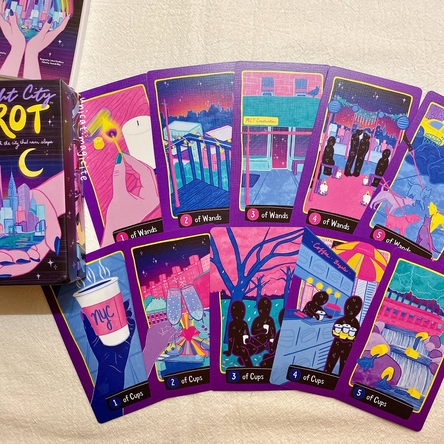 🌃Midnight City Tarot Deck