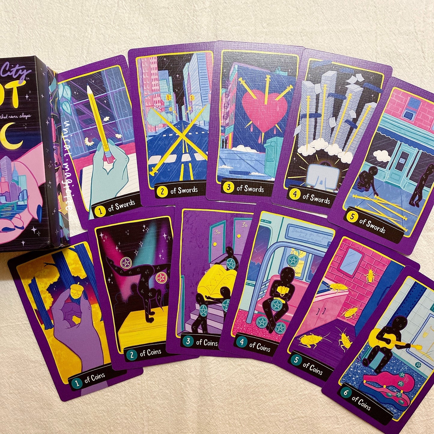 🌃Midnight City Tarot Deck