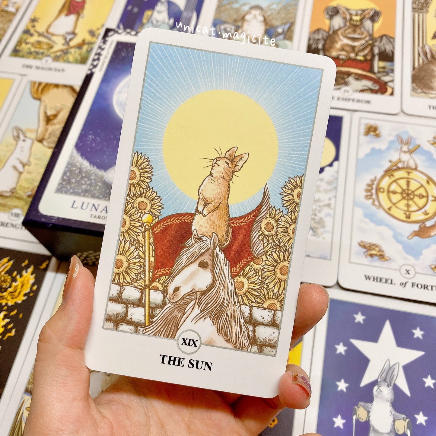 [Pre-Order] Lunalapin Rabbit Tarot - (Sliver Edge/ 100 Tarot & Oracle)