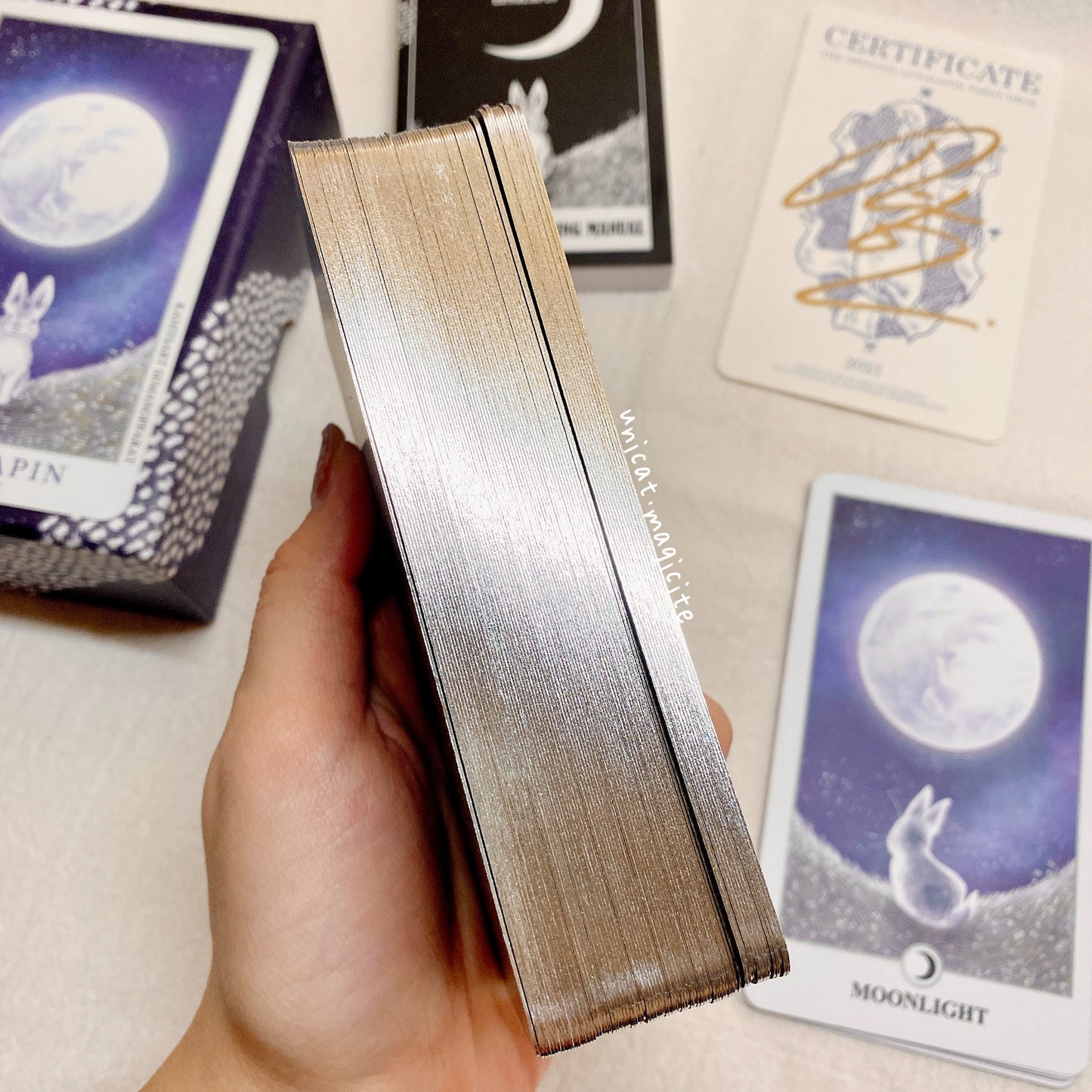 [Pre-Order] Lunalapin Rabbit Tarot - (Sliver Edge/ 100 Tarot & Oracle)