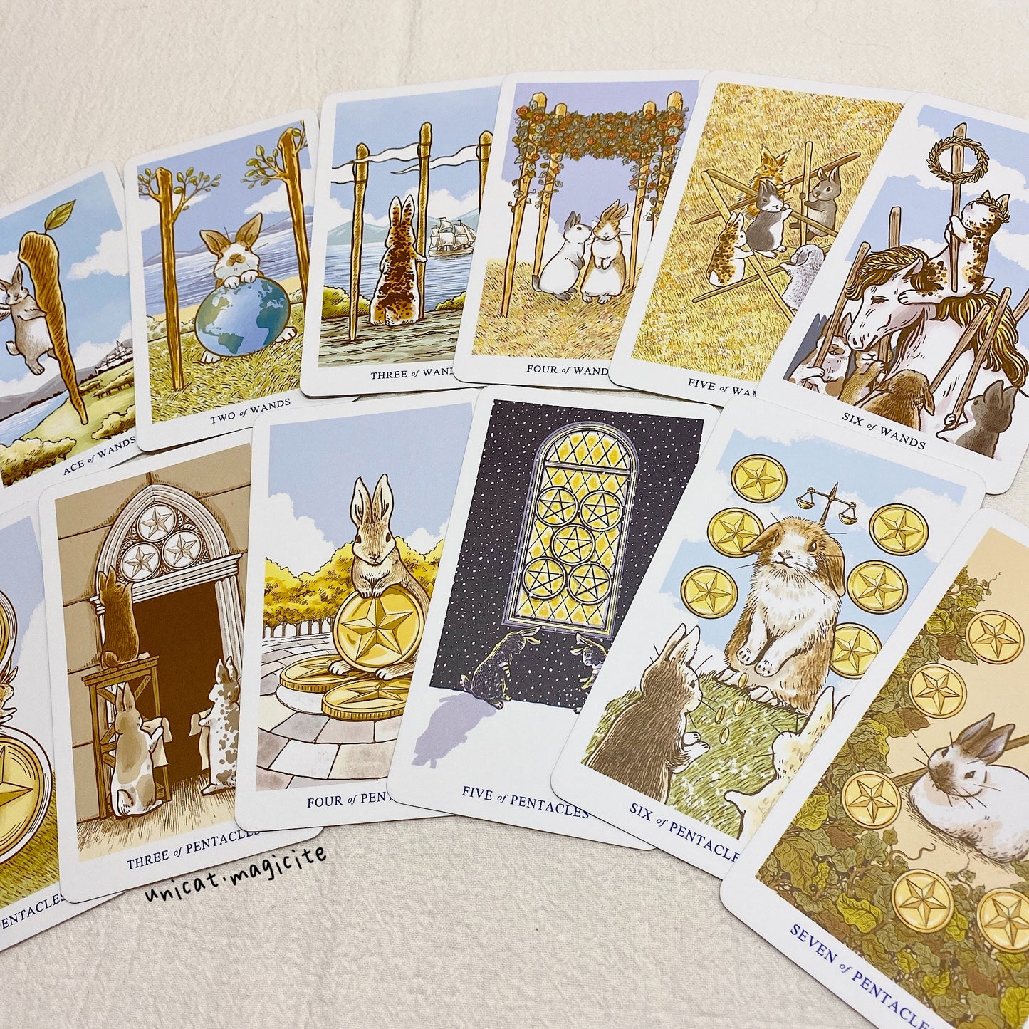 [Pre-Order] Lunalapin Rabbit Tarot - (Sliver Edge/ 100 Tarot & Oracle)